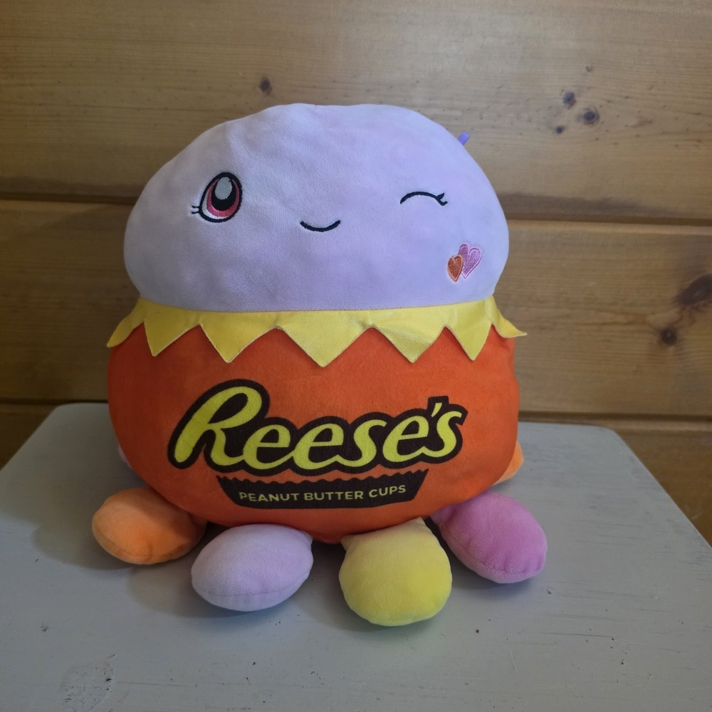 Squishmallow Jeanne the Octopus 12" UltraSoft Hershey Park‎ Kids Toy Plush